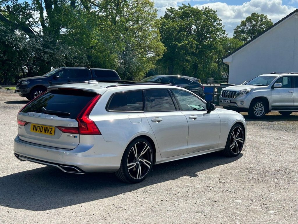 Volvo V90 2.0 D5 R-design Plus Estate Awd Eu Silver #4