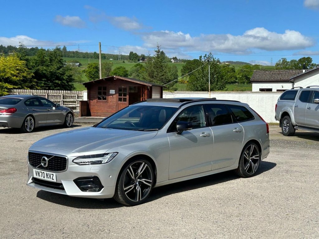 Volvo V90 2.0 D5 R-design Plus Estate Awd Eu Silver #3