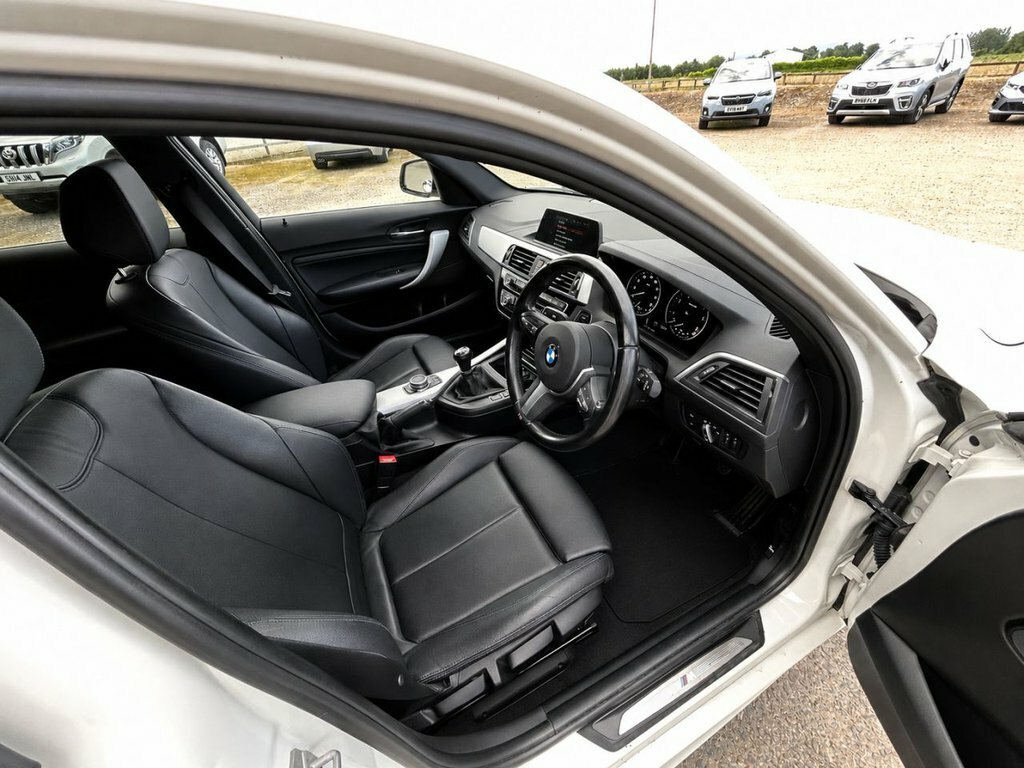 BMW 1 Series 118I Sport White #10