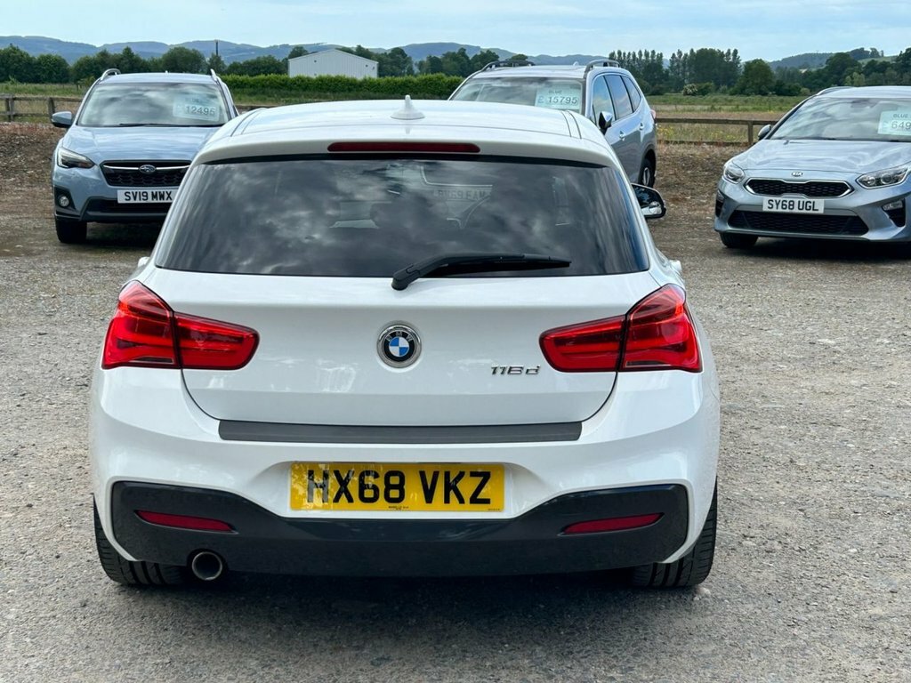 BMW 1 Series 118I Sport White #6