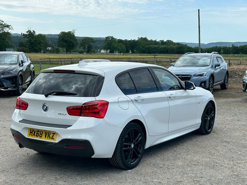 BMW 1 Series 118I Sport White #4