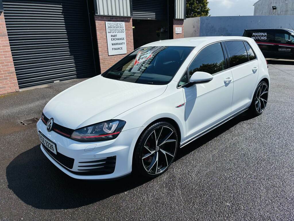 Volkswagen Golf 2.0 Tsi Gti Dsg Performance Pack Nav EGZ9226 White #4