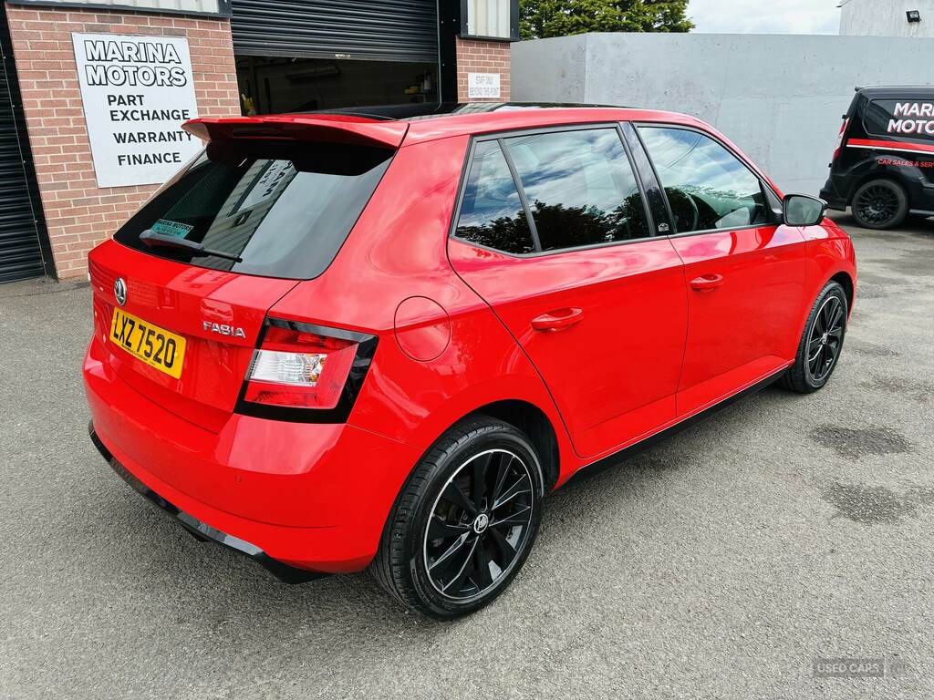 Skoda Fabia 1.0 Tsi 110 Monte Carlo LXZ7520 Red #3