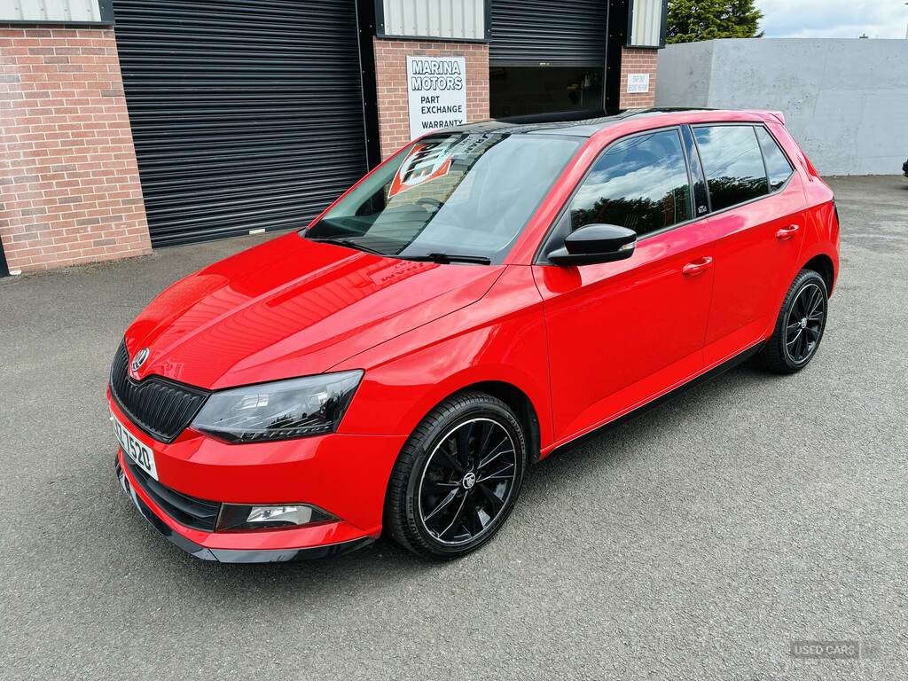 Skoda Fabia 1.0 Tsi 110 Monte Carlo LXZ7520 Red #4