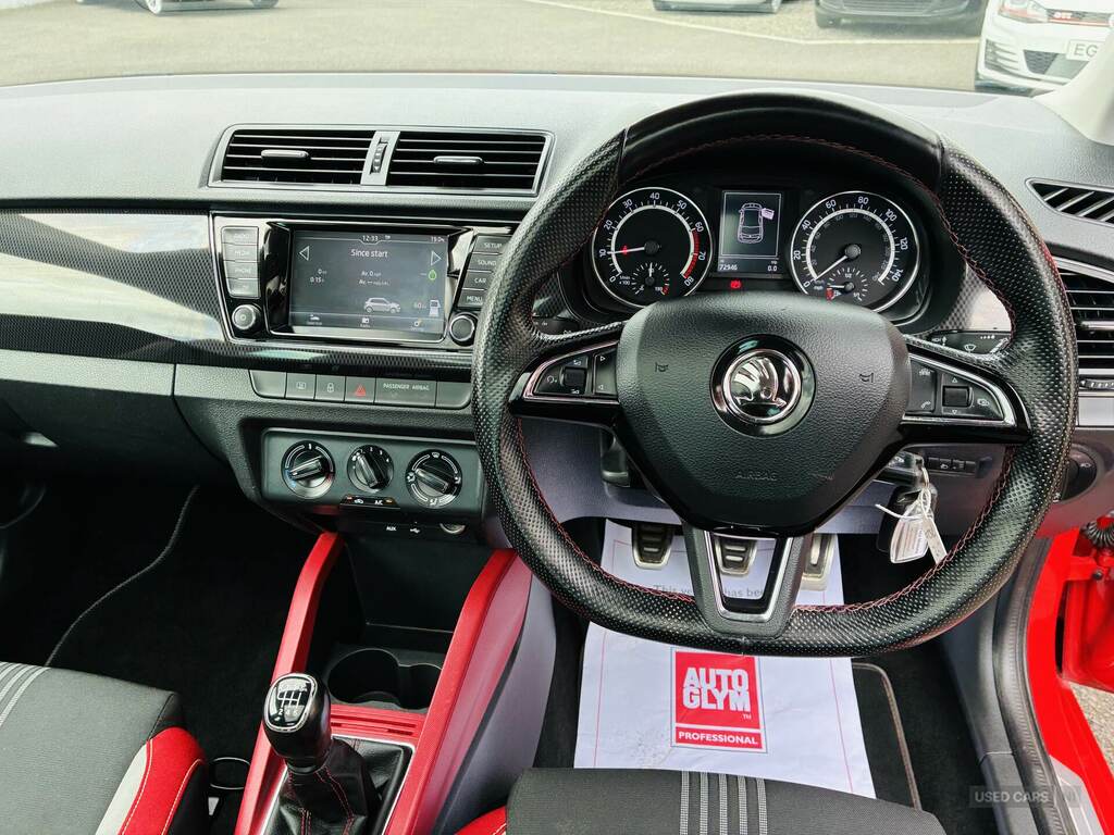 Skoda Fabia 1.0 Tsi 110 Monte Carlo LXZ7520 Red #2