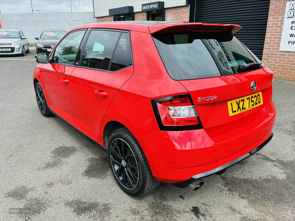 Skoda Fabia 1.0 Tsi 110 Monte Carlo LXZ7520 Red #6