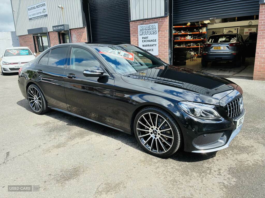 Mercedes-Benz C Class C220 Bluetec Amg Line Black