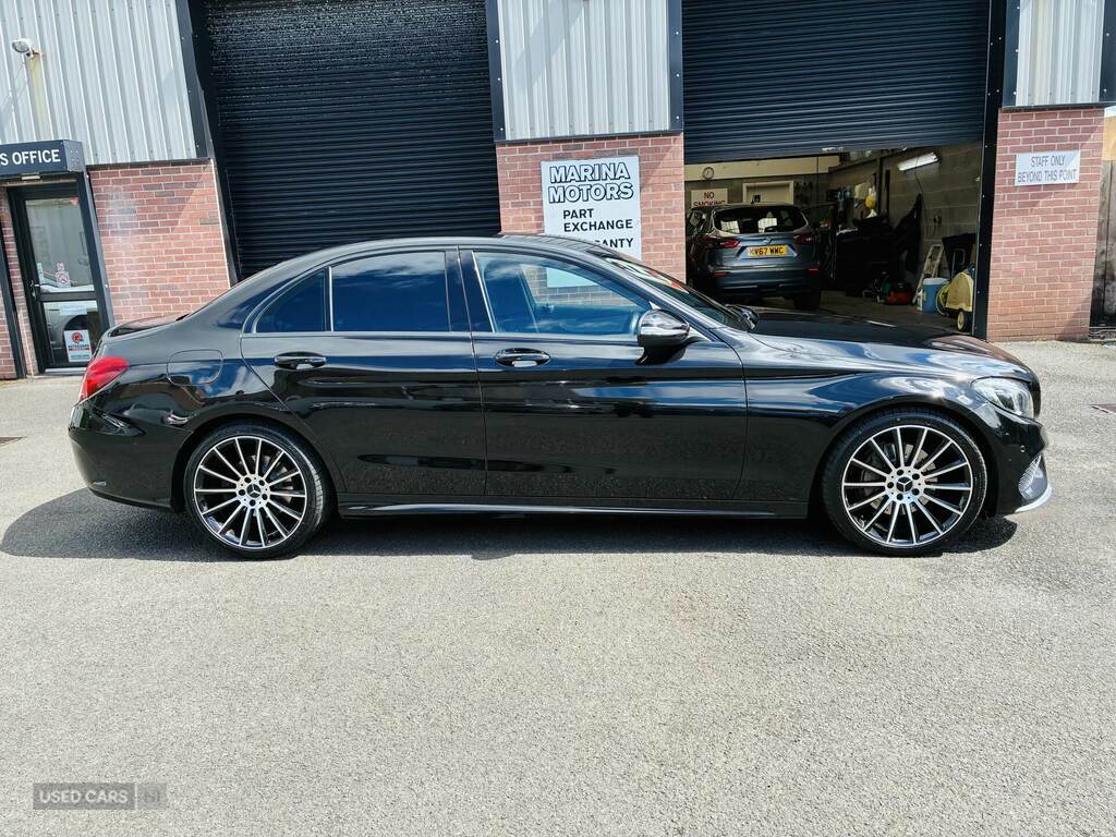 Mercedes-Benz C Class C220 Bluetec Amg Line Black #2