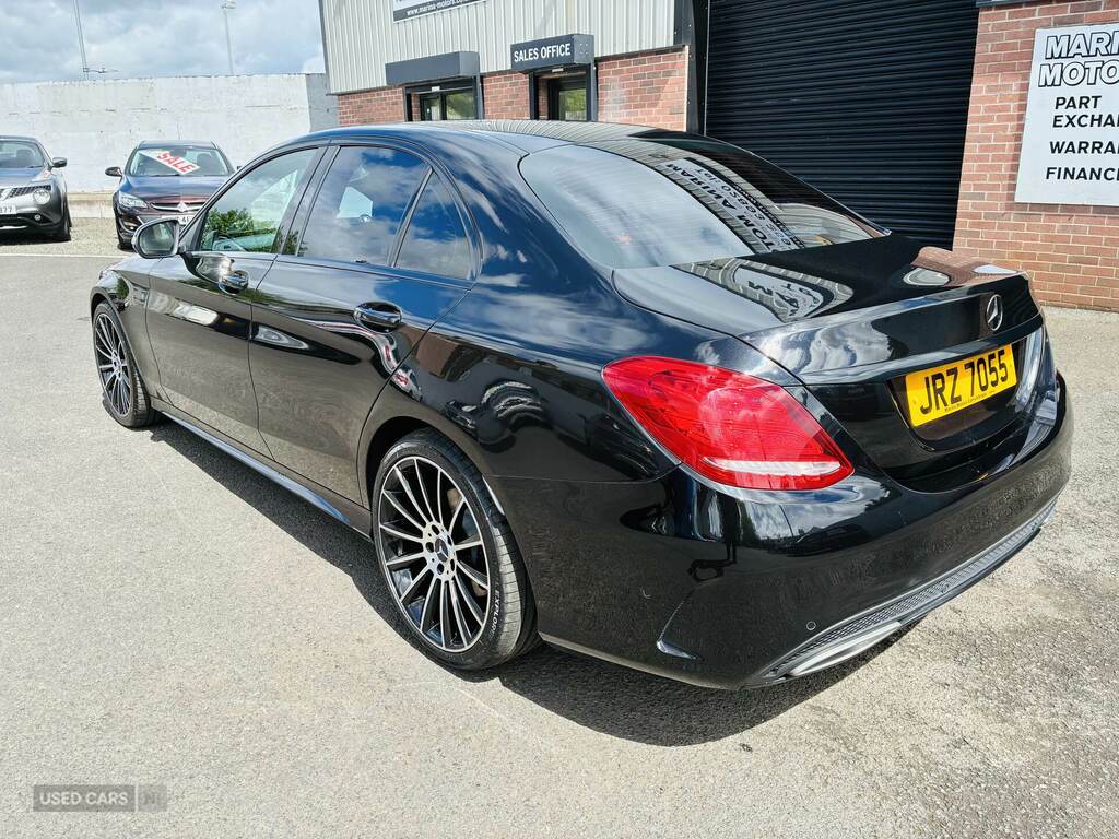 Mercedes-Benz C Class C220 Bluetec Amg Line Black #6
