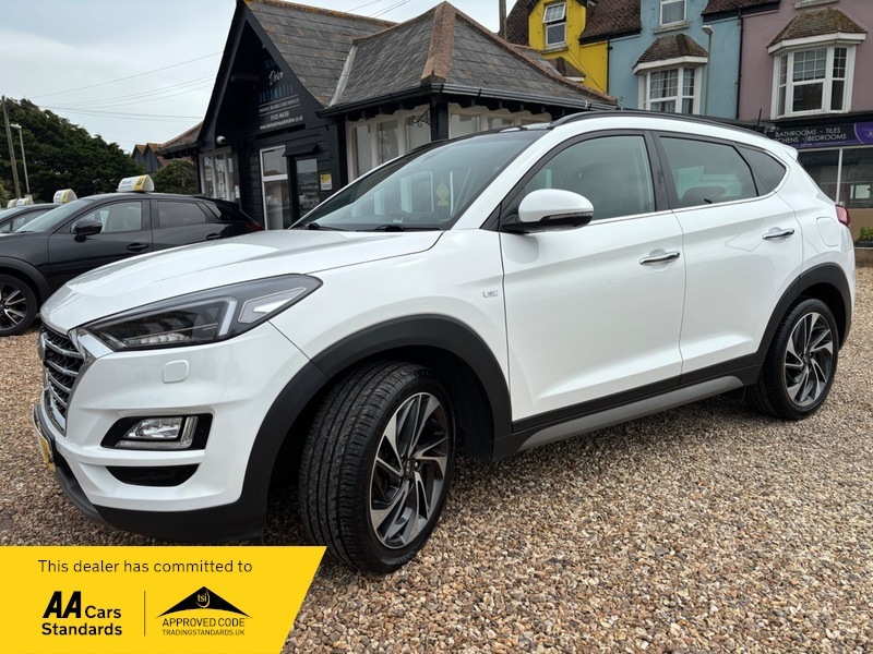 Hyundai Tucson 1.6 Crdi Mhev Premium White