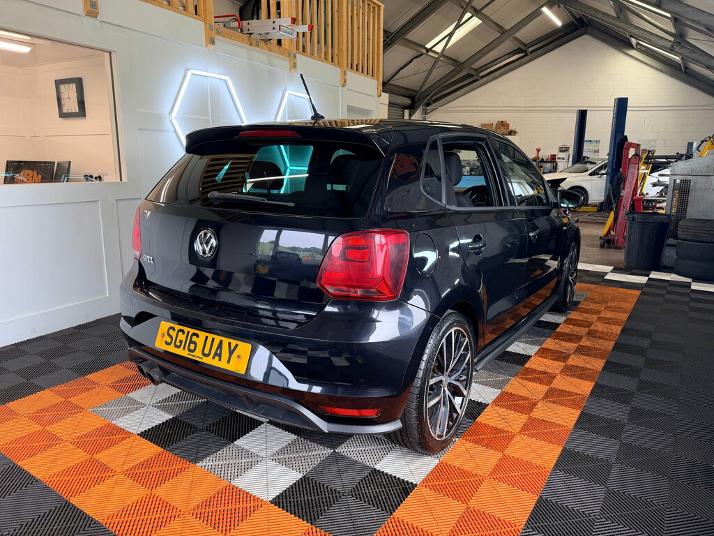 Volkswagen Polo 1.8 Tsi Bluemotion Tech Gti Hatchback D Black #4