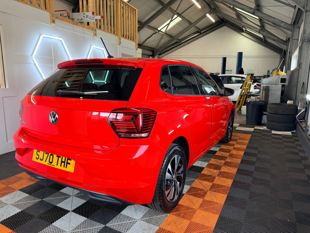 Volkswagen Polo 1.0 Tsi Match Hatchback Euro 6 D12KAW Red #4