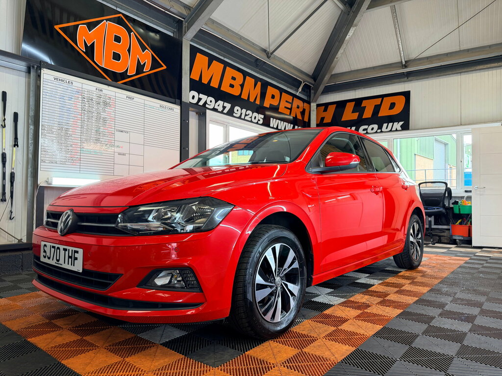 Volkswagen Polo 1.0 Tsi Match Hatchback Euro 6 D12KAW Red #2