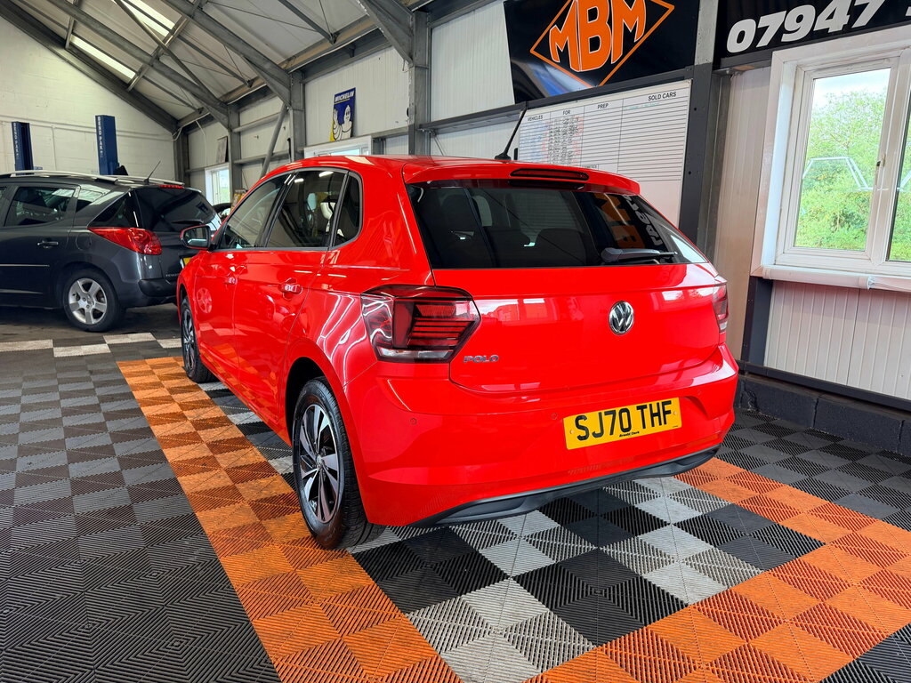 Volkswagen Polo 1.0 Tsi Match Hatchback Euro 6 D12KAW Red #3