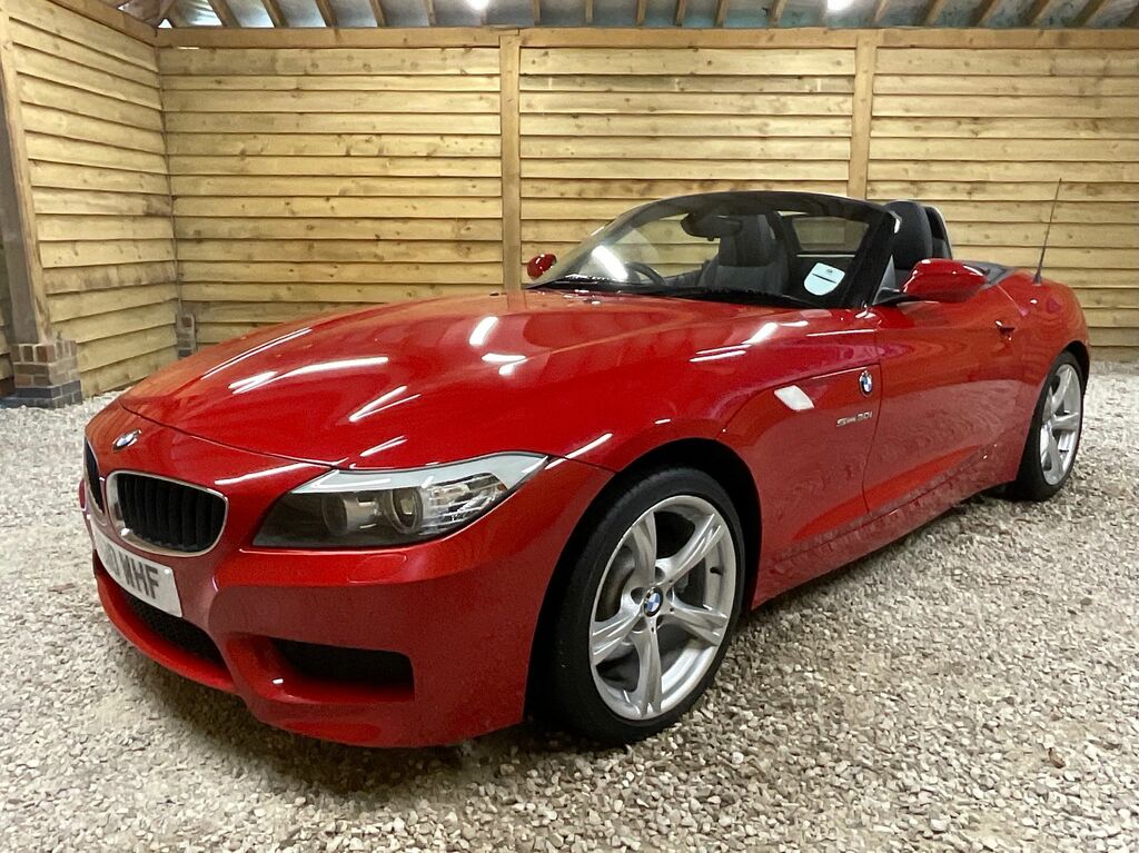 BMW Z4 30I M Sport Convertible Red #3