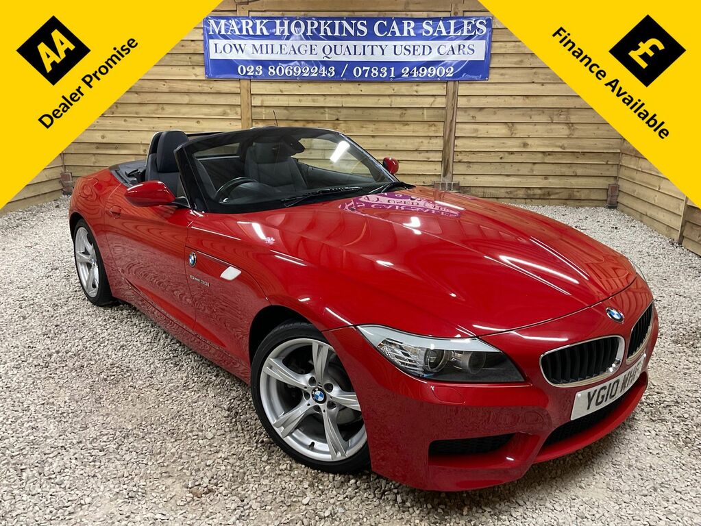 BMW Z4 30I M Sport Convertible Red