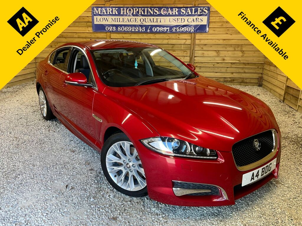 Jaguar XF Sport Saloon Red