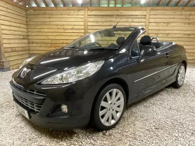 Peugeot 207 CC Convertible 1.6 Vti Gt Euro 5 Black #3