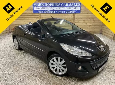 Peugeot 207 CC Convertible 1.6 Vti Gt Euro 5 Black #1