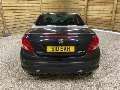 Peugeot 207 CC Convertible 1.6 Vti Gt Euro 5 Black #12