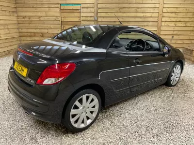 Peugeot 207 CC Convertible 1.6 Vti Gt Euro 5 Black #13