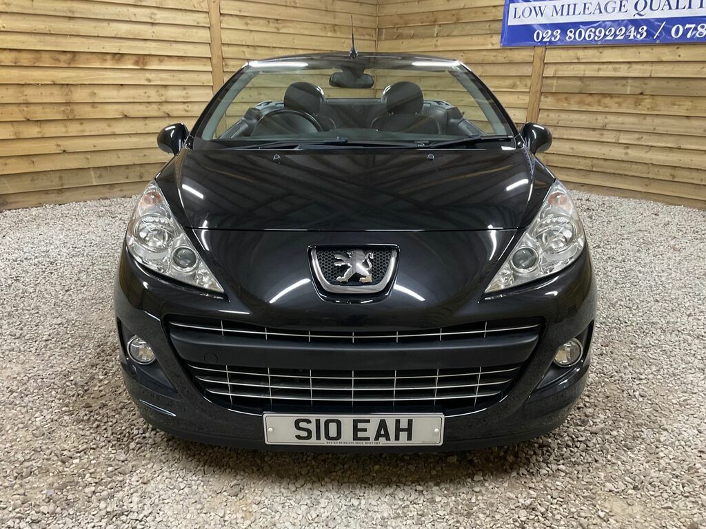 Peugeot 207 CC Vti Gt Convertible Black #2