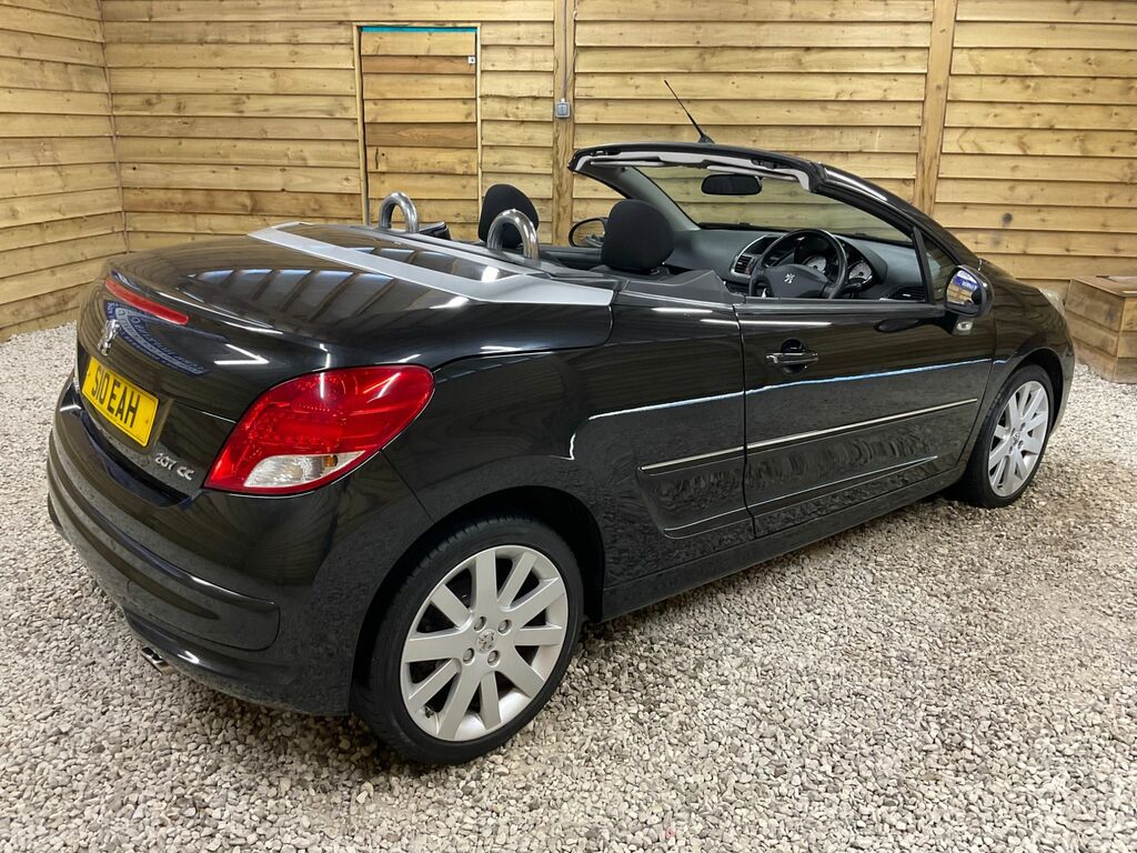 Peugeot 207 CC Vti Gt Convertible Black #6