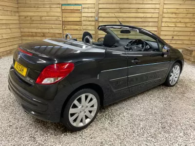 Peugeot 207 CC Convertible 1.6 Vti Gt Euro 5 Black #6