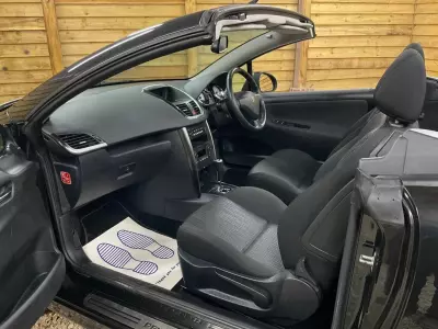 Peugeot 207 CC Convertible 1.6 Vti Gt Euro 5 Black #26