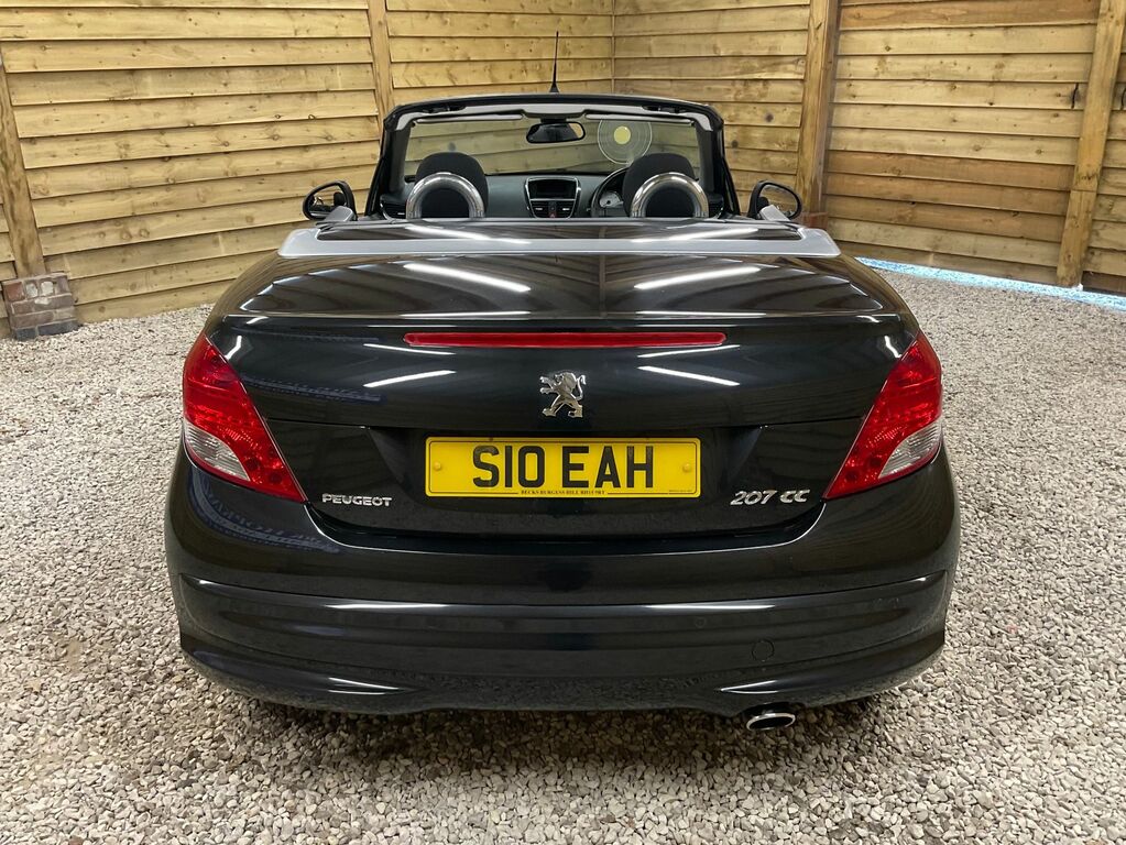 Peugeot 207 CC Vti Gt Convertible Black #5
