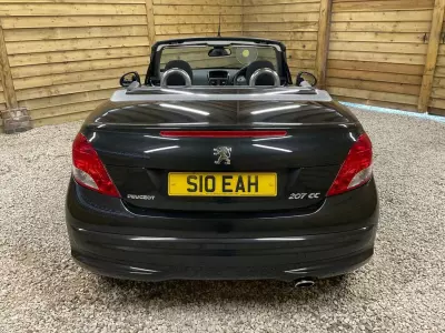 Peugeot 207 CC Convertible 1.6 Vti Gt Euro 5 Black #5