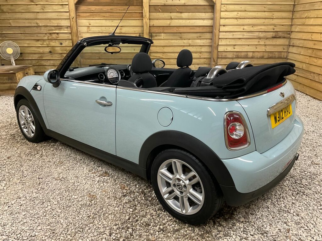 Mini Convertible Cooper Convertible Blue #4
