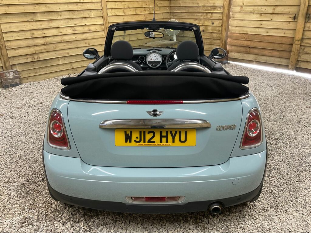 Mini Convertible Cooper Convertible Blue #5
