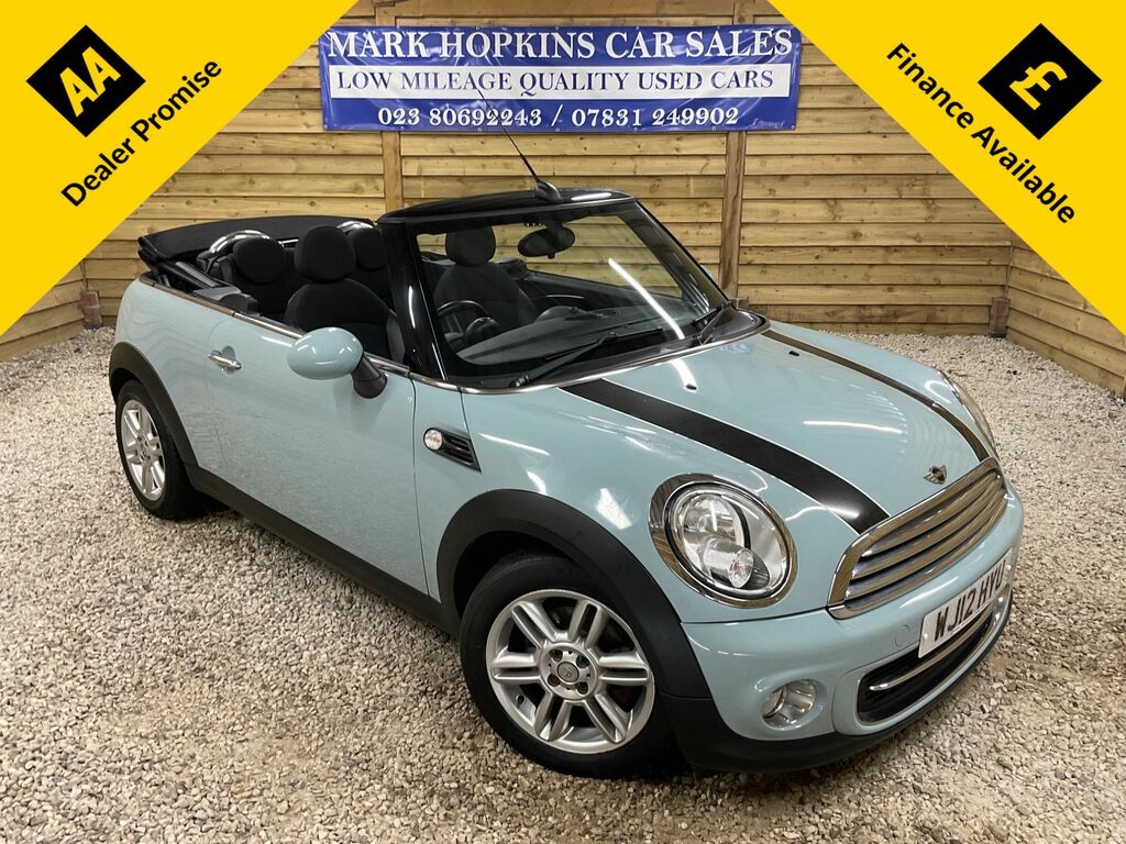Mini Convertible Cooper Convertible Blue