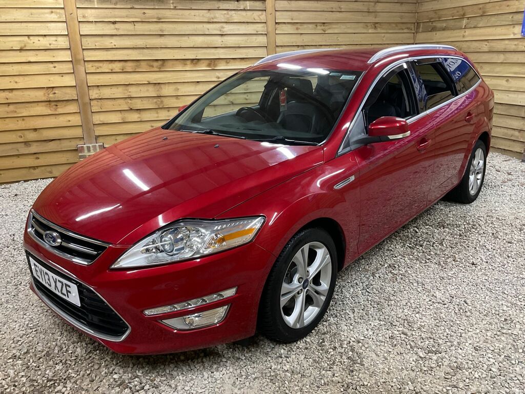 Ford Mondeo Ecoboost Titanium X Estate Red #3