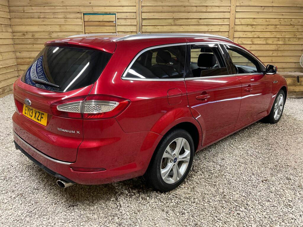 Ford Mondeo Ecoboost Titanium X Estate Red #6