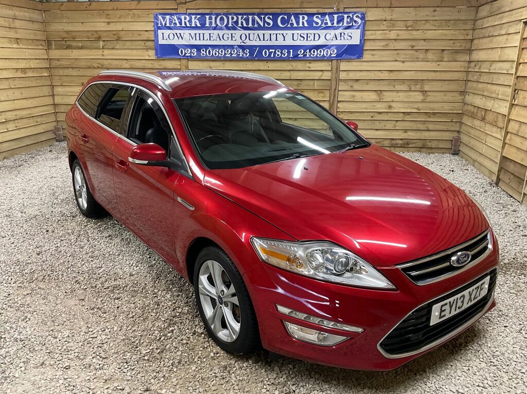 Ford Mondeo Hatchback 2.0 White #7