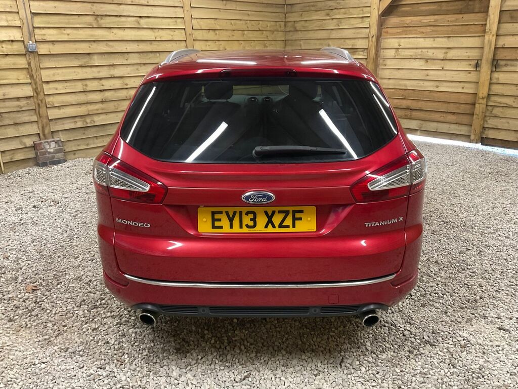 Ford Mondeo Ecoboost Titanium X Estate Red #5