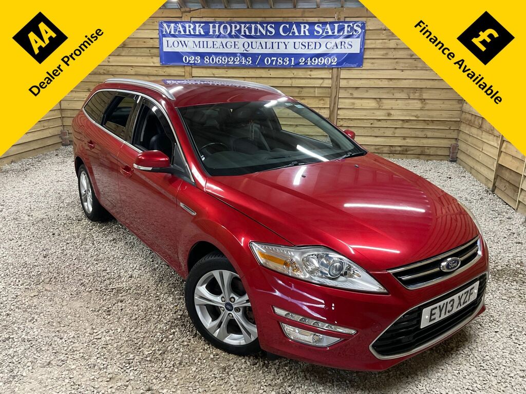 Ford Mondeo Ecoboost Titanium X Estate Red