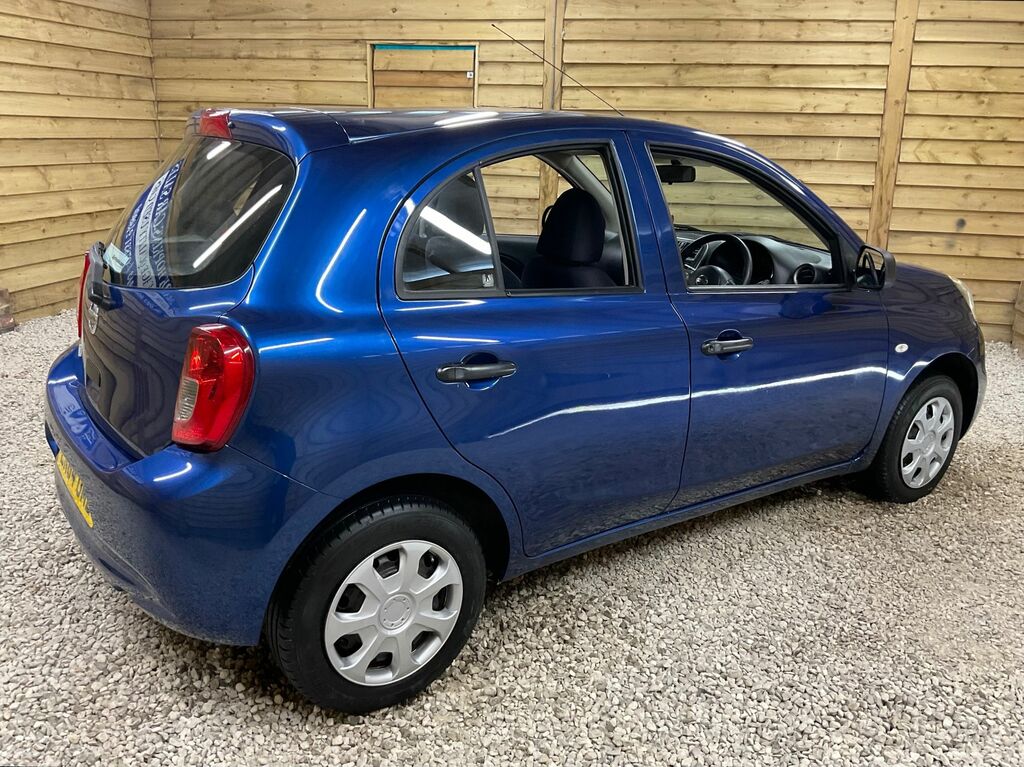 Nissan Micra Visia Hatchback Blue #6