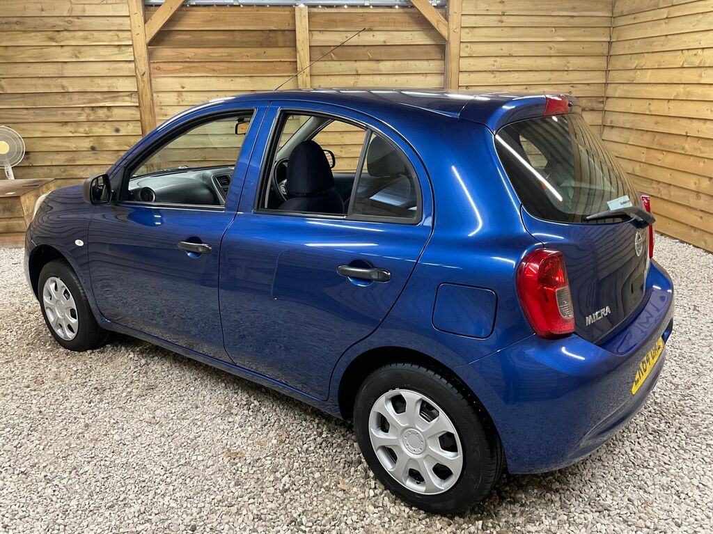 Nissan Micra Visia Hatchback Blue #4