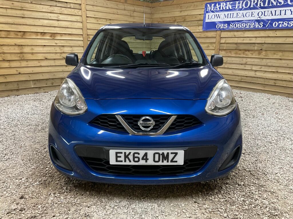 Nissan Micra Visia Hatchback Blue #2