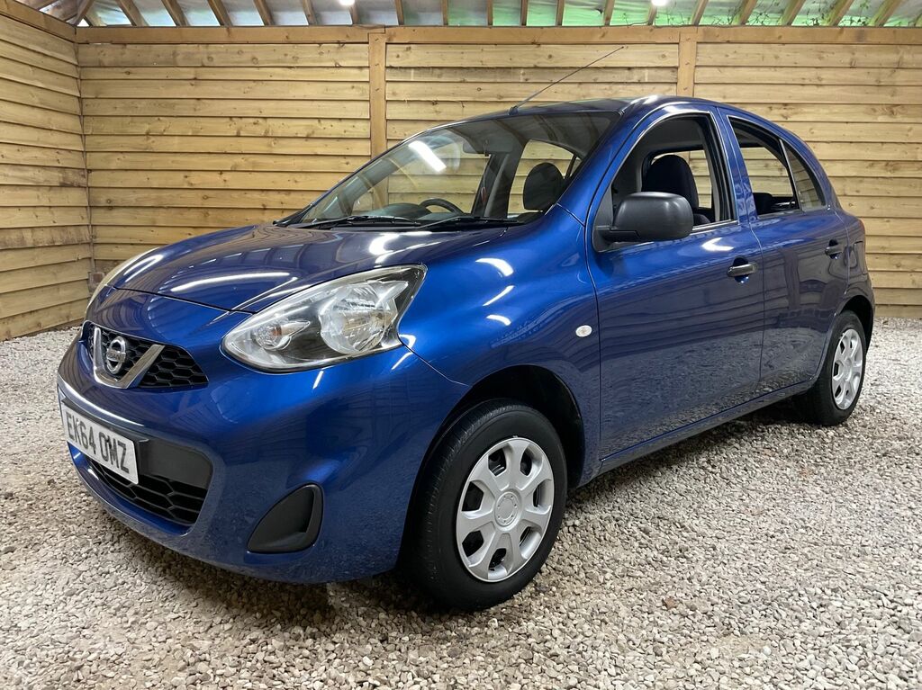 Nissan Micra Visia Hatchback Blue #3