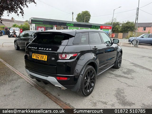 Land Rover Range Rover Evoque Suv FT62XVJ Black #4