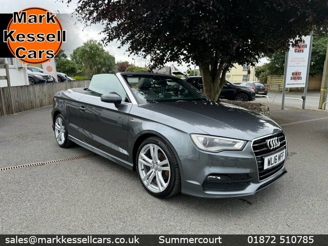 Audi A3 Cabriolet Convertible Grey