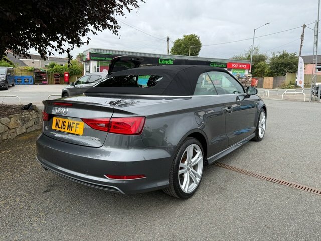 Audi A3 Cabriolet Convertible Grey #4
