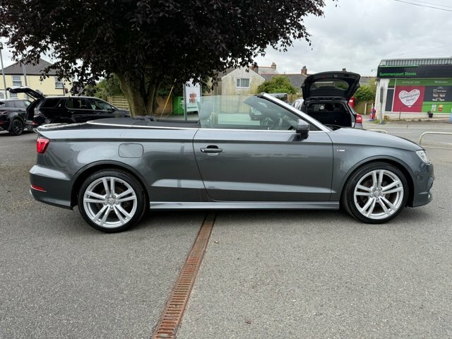 Audi A3 Cabriolet Convertible Grey #3