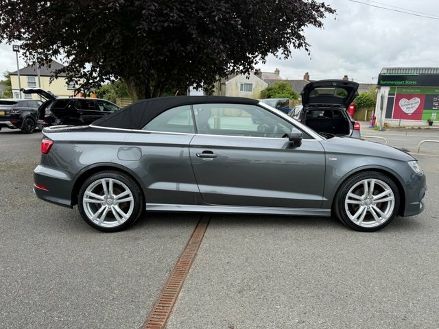 Audi A3 Cabriolet Convertible Grey #2