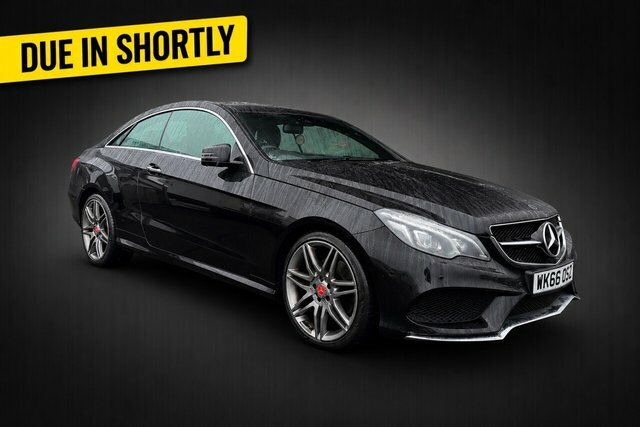 Mercedes-Benz E Class Coupe WK66OSZ Black