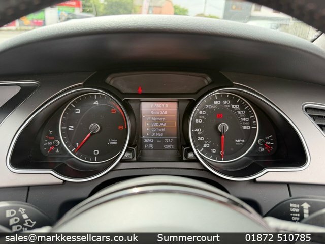 Audi A5 2.0 Tfsi Black Edition Quattro Euro 6 Ss Red #23